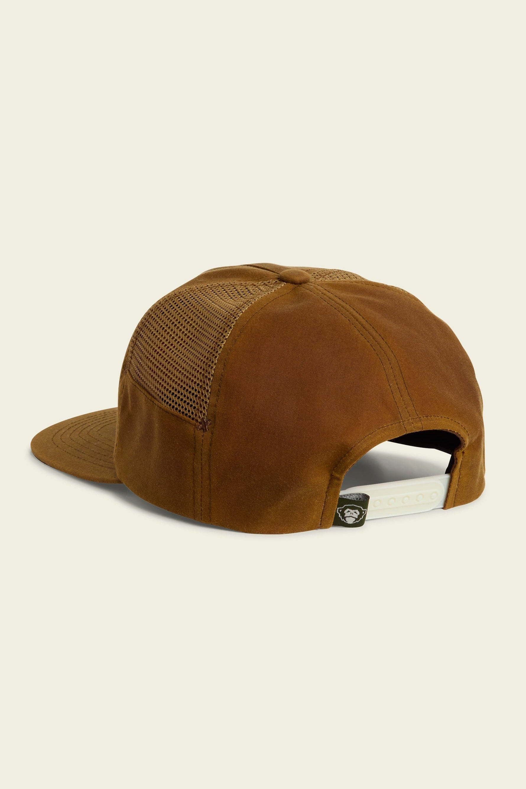 Howler Bros HB Mfg. Co. snapback in Waxed Canvas, back