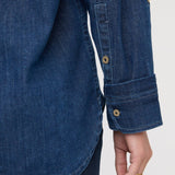 Performance Denim Lite Relaxed Button Down