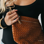 Westlyn Woven Bum Bag in Brown