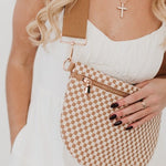 Westlyn Woven Bum Bag in Brown