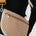 Westlyn Woven Bum Bag in Checkered Tan