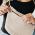 Westlyn Woven Bum Bag in Cream
