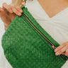Westlyn Woven Bum Bag in Emerald