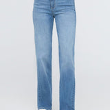 Performance Denim + High Rise Straight