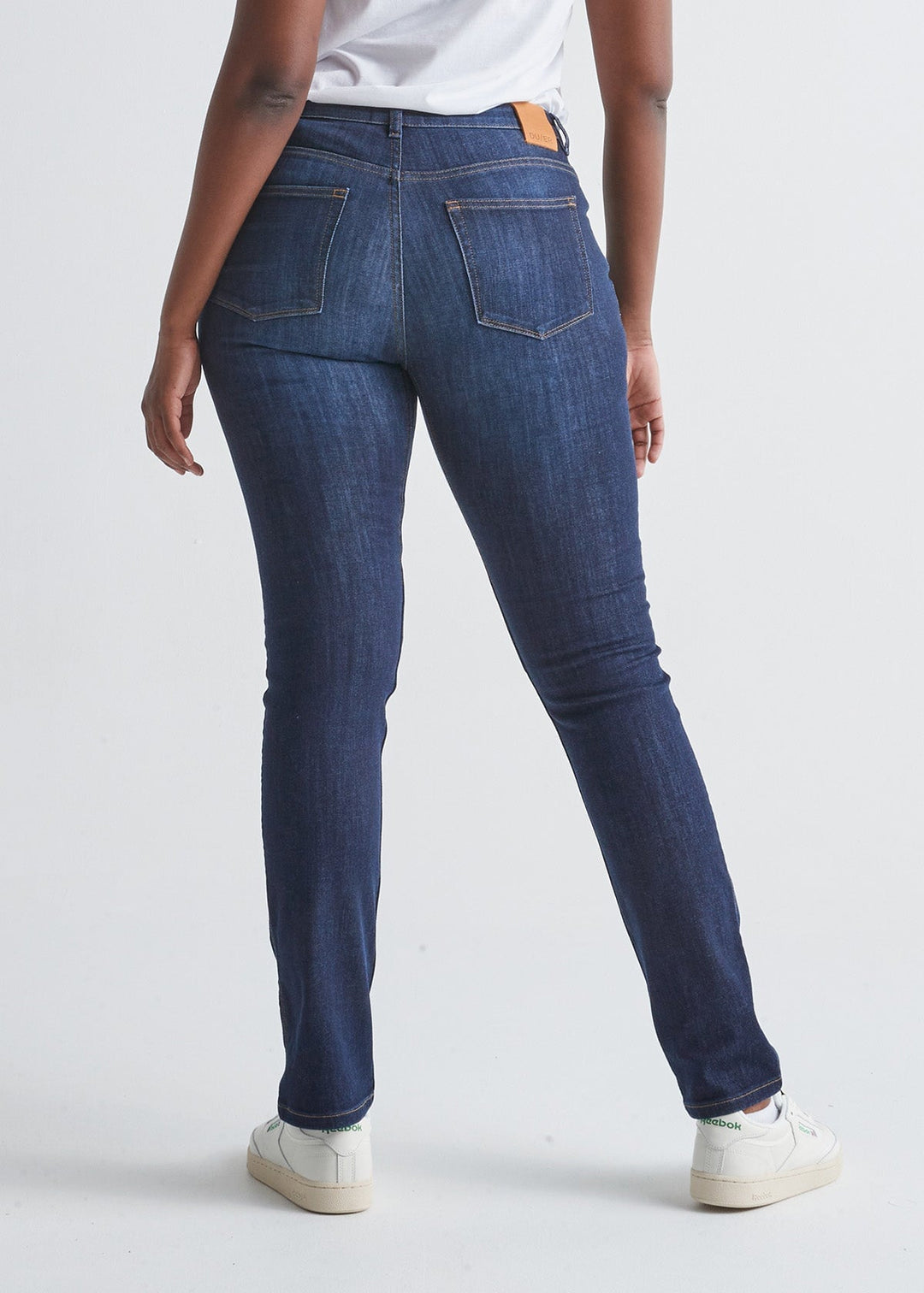 Iconic Dark Wash Slim Straight Stretch Jeans - MTT Collective