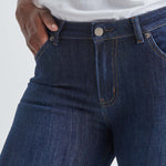 Iconic Dark Wash Slim Straight Stretch Jeans - MTT Collective