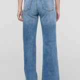 Midweight Performance Denim Wide Leg Jeans