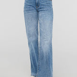 Midweight Performance Denim Wide Leg Jeans