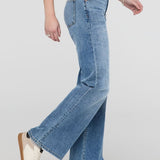 Midweight Performance Denim Wide Leg Jeans