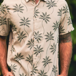 Roark Bless Up Breathable Stretch Shirt - fabric detail
