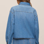 Erin Denim Jacket in Dreamstate, back