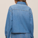 Erin Denim Jacket in Dreamstate, back