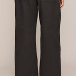 Kit Twill Carpenter Pant in Ash Black - back
