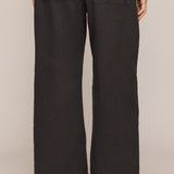 Kit Twill Carpenter Pant in Ash Black - back