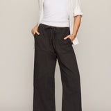 Kit Twill Carpenter Pant in Ash Black - full look