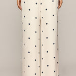 Lara Dot Pant in Sea Salt - back