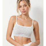 Daisy Polka Dot Bralette