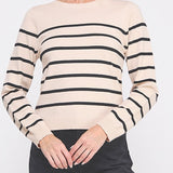 The Maren Classic Striped Pullover