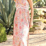 Sea Breeze Lace Maxi Dress