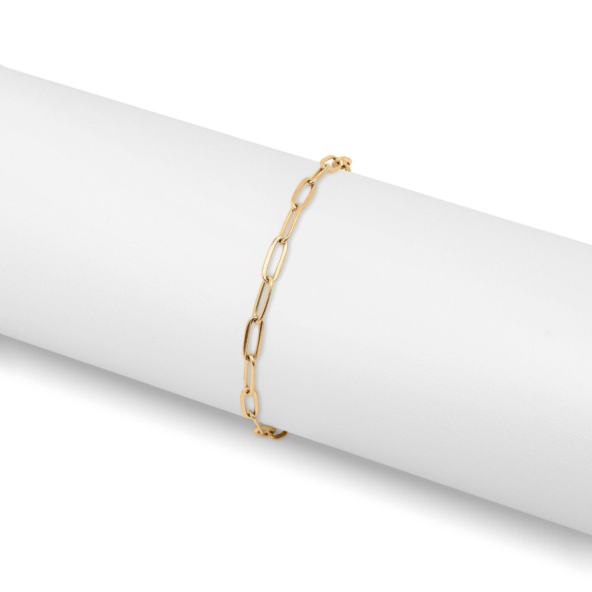WJW - Jewelry - Anklets - Taylor Paperclip Chain Anklet - MTT Collective