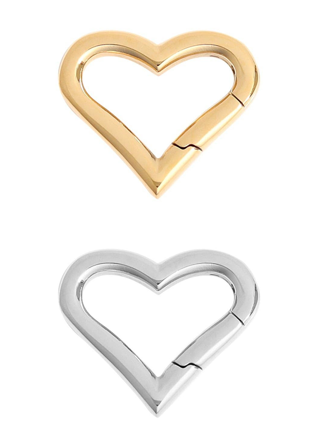 MTT Jewelry - Jewelry - Charms - Small Heart Carabiner Charm - MTT Collective