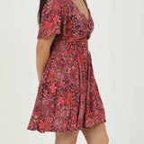 Gardenia Twist Front Dress