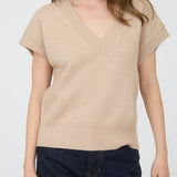 Maeve V-Neck Knit Sweater Vest