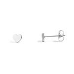 Adrian Heart Stud Earrings - MTT Collective