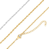 Bailey Stainless Steel PVD Double Round Link Chain - MTT Collective