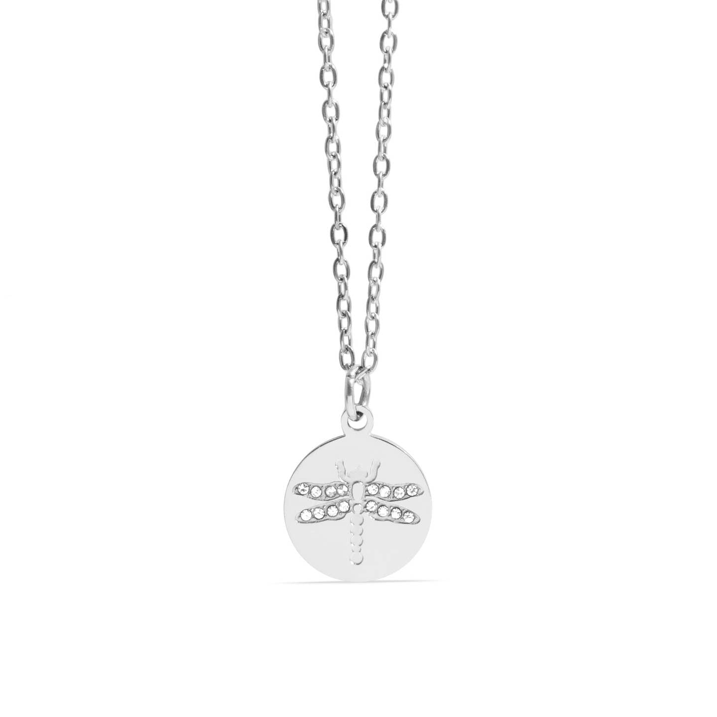 MTT Jewelry - Jewelry - Necklaces - Beverly Rhinestone Dragonfly Necklace - MTT Collective