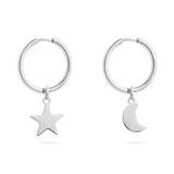 MTT Jewelry - Jewelry - Earrings - Star & Moon Pendant Earrings - MTT Collective