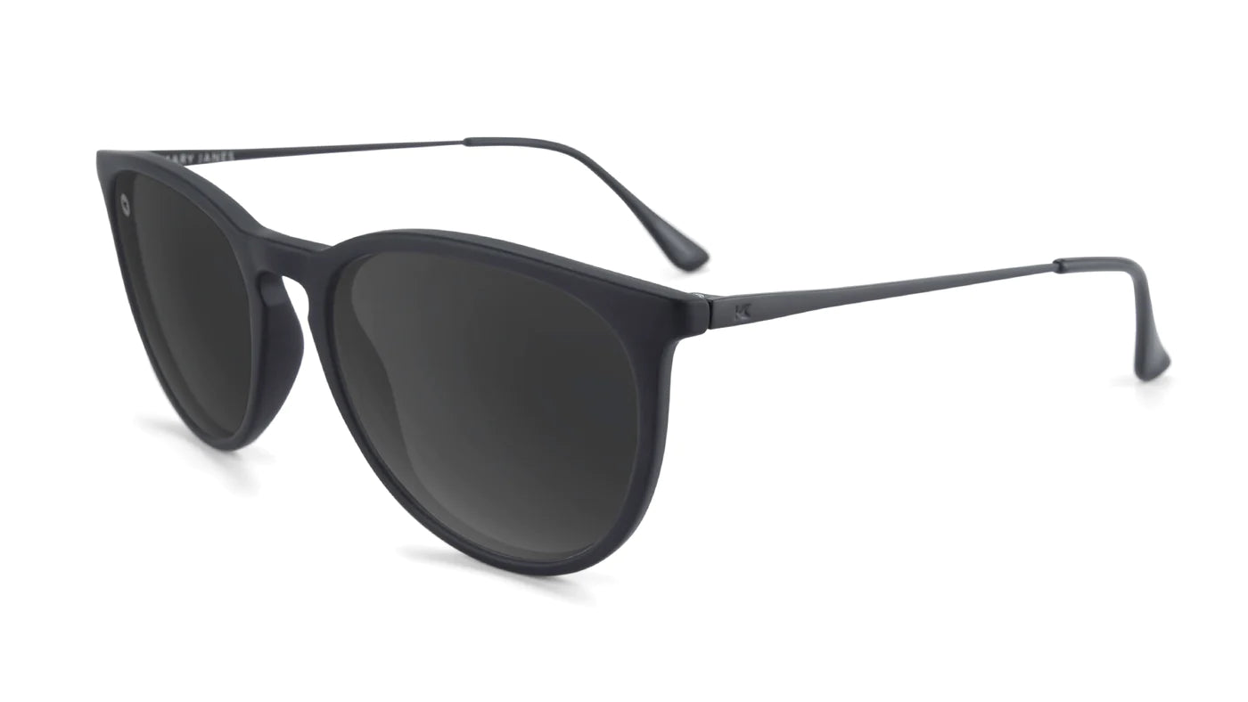 Black on Black Mary Janes Sunglasses - MTT Collective