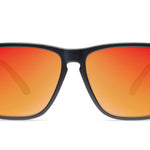 Matte Black / Red Sunset Fast Lanes Sunglasses - MTT Collective