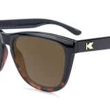 Glossy Black & Tortoise Shell Fade Premium Sunglasses - MTT Collective