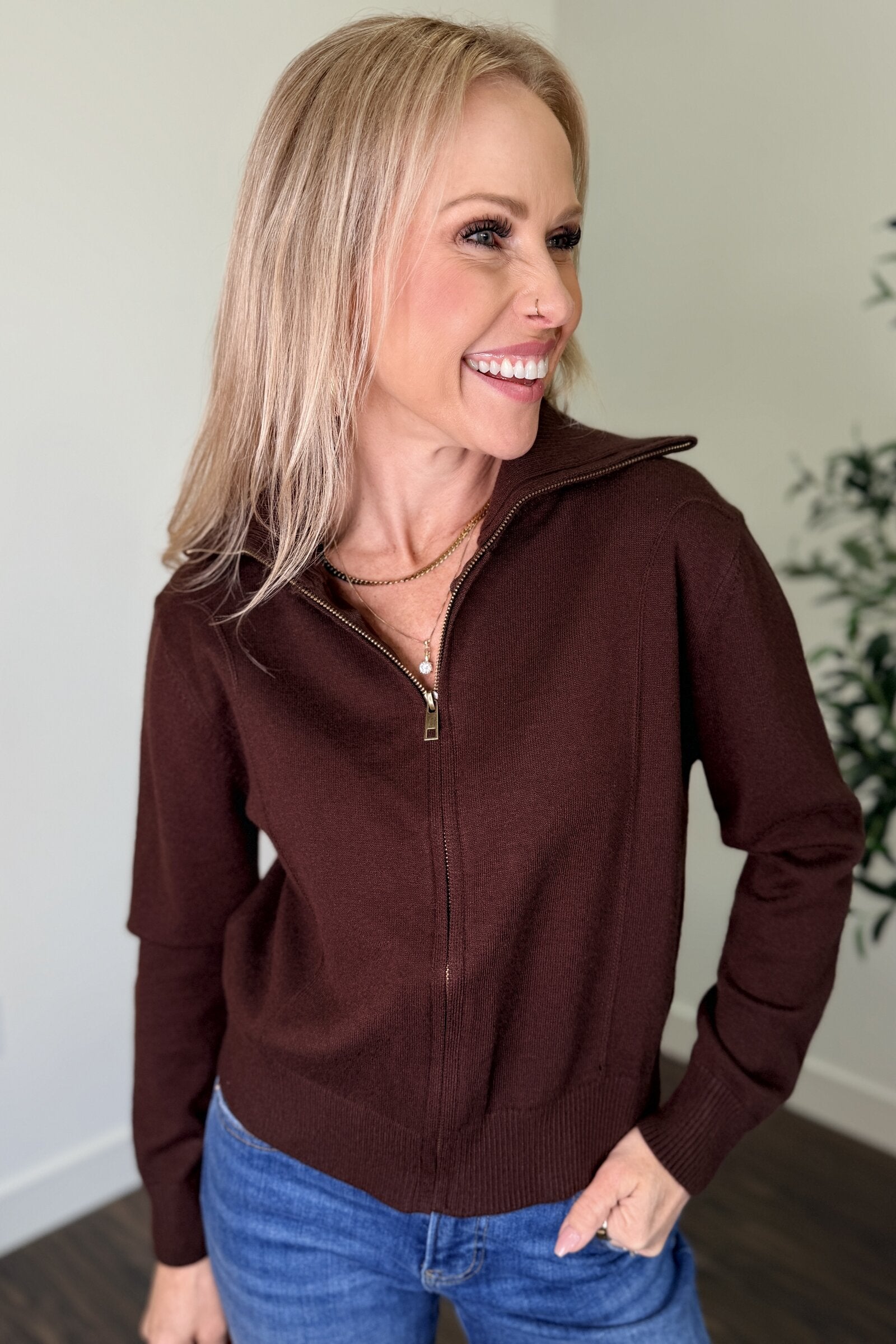 Alder Fleece Lined Zip Jacket