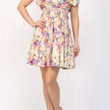 Alexandra Pleated Mini Dress - MTT Collective