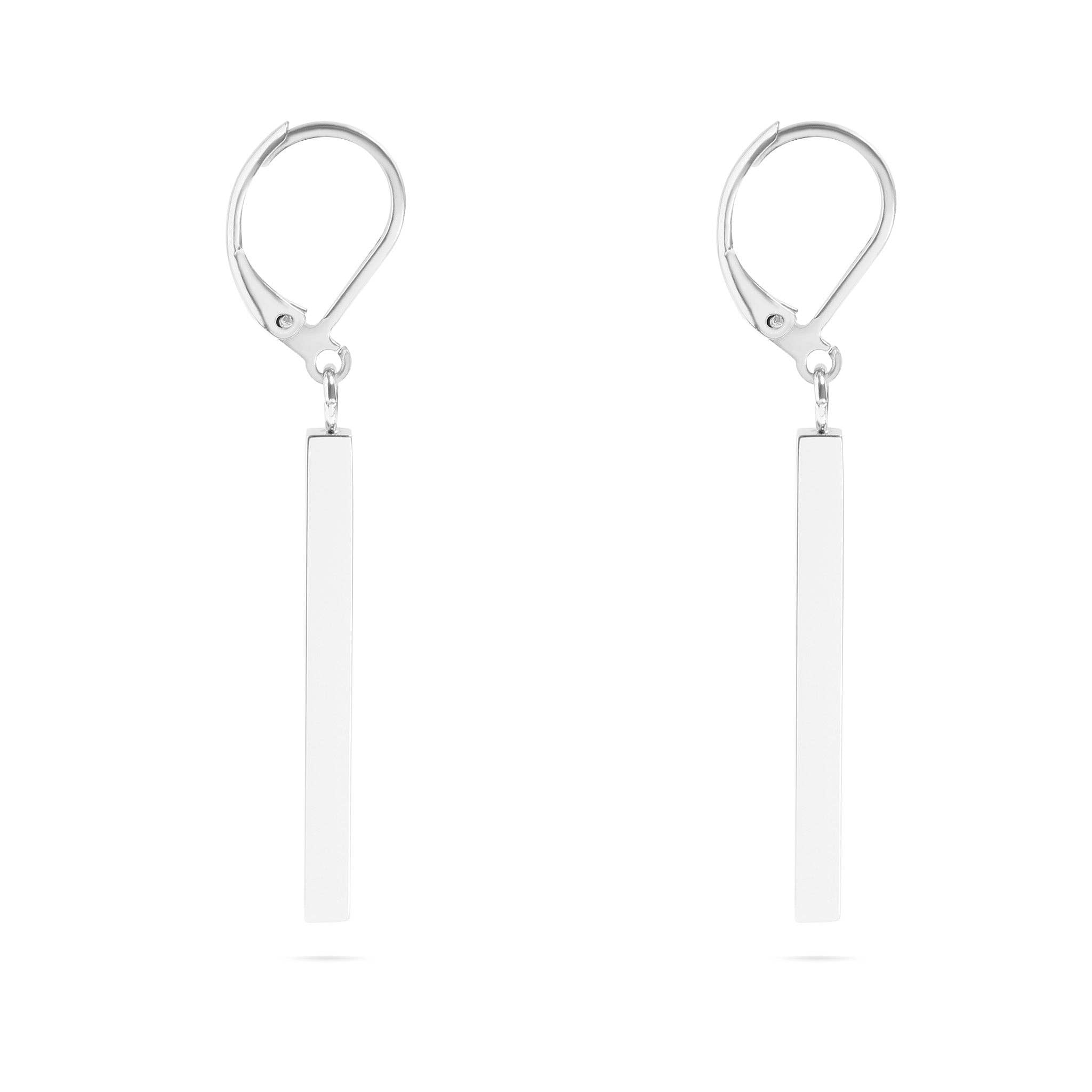 Alexis Dangle Vertical Drop Bar Earrings - MTT Collective