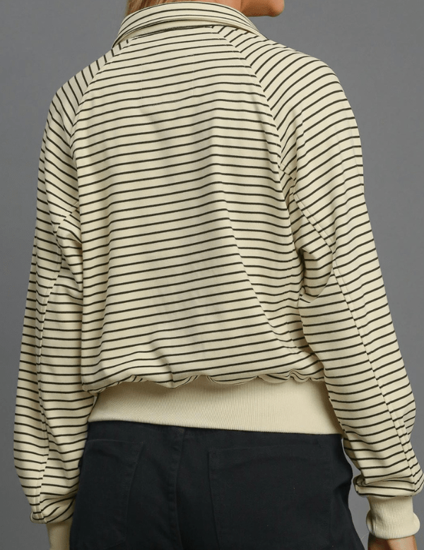 Alexis Striped Sweatshirt - MTT Collective