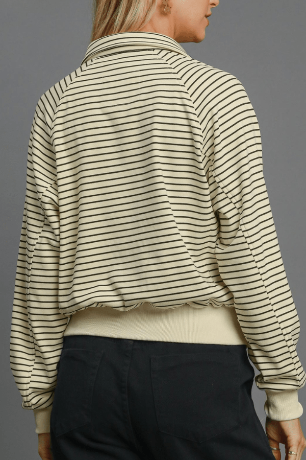 Alexis Striped Sweatshirt - MTT Collective