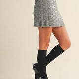 Alicia Cable Sweater Skirt - MTT Collective