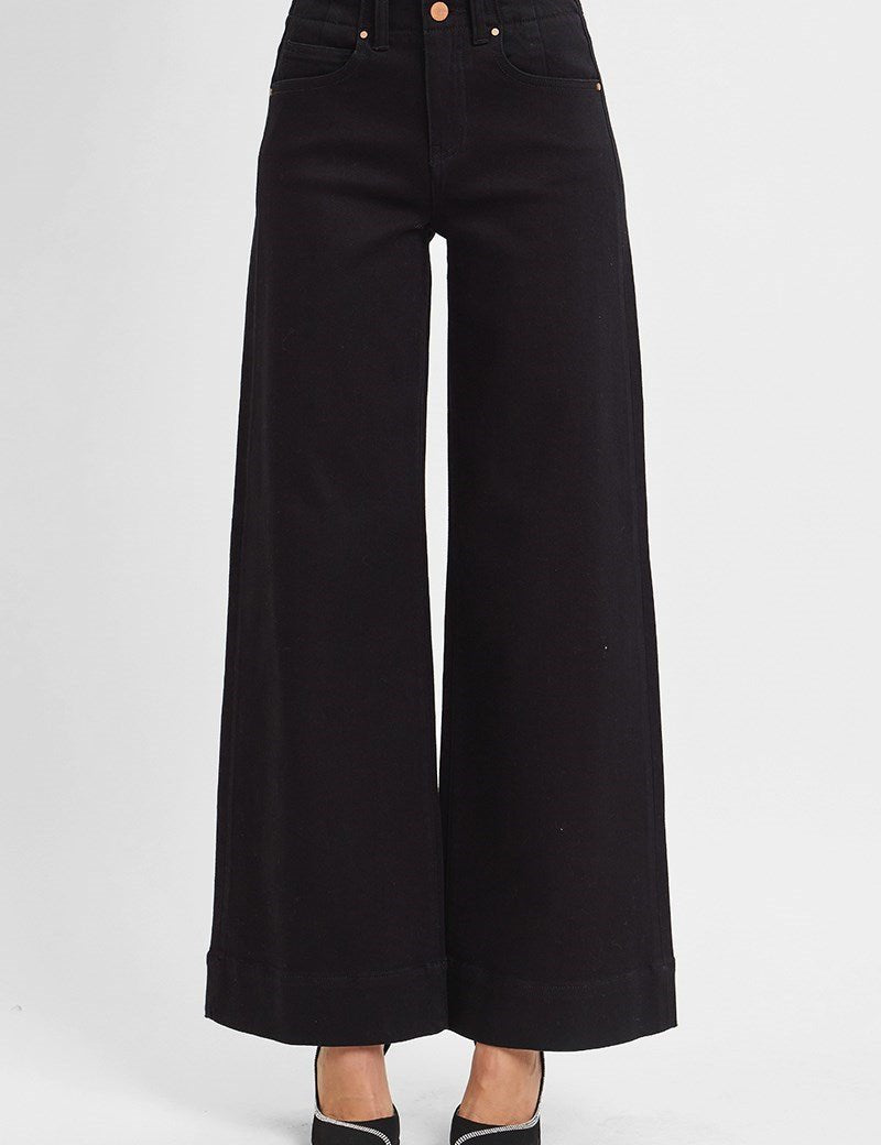 All Day High - Rise Wide Leg Jeans - MTT Collective