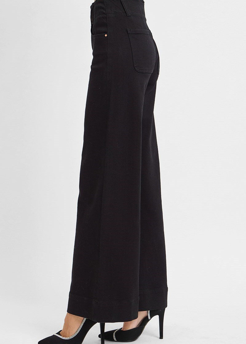 All Day High - Rise Wide Leg Jeans - MTT Collective