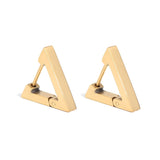 Allison Triangle Huggie Earrings - MTT Collective