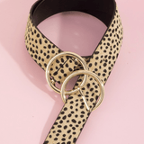 Alma Double Hoop Buckle Vegan Leather Belt - MTT Collective