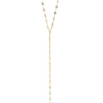 Alora Y - Shaped Blank Bar Lariat Necklace - MTT Collective