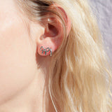 Alyssa Dainty Huggie Earrings - MTT Collective