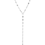 Amanda Lip Chain Lariat Necklace - MTT Collective