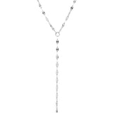 Amanda Lip Chain Lariat Necklace - MTT Collective