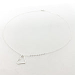 Amara Open Hanging Heart Necklace - MTT Collective