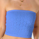 Amelia Floral Lace Tube Tob - MTT Collective